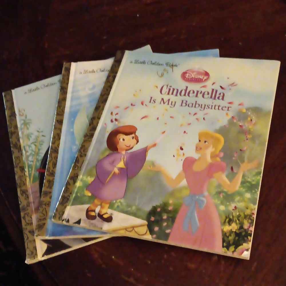 ❤️ FINAL REDUCTION.  Three Golden Books